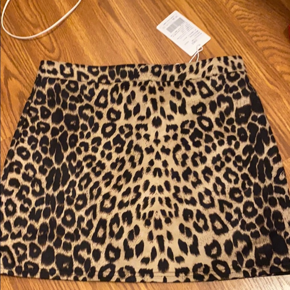 Cheetah skirt